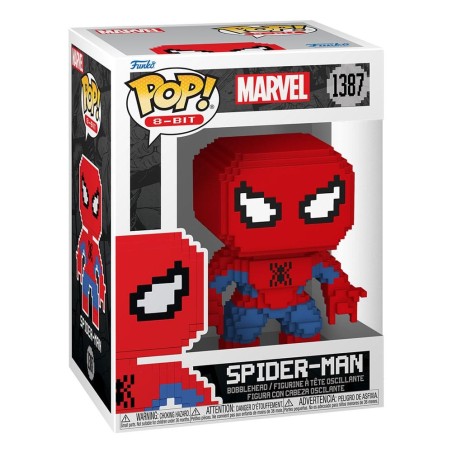 Marvel - Figurine POP! 8-Bit Spider-Man 9 cm