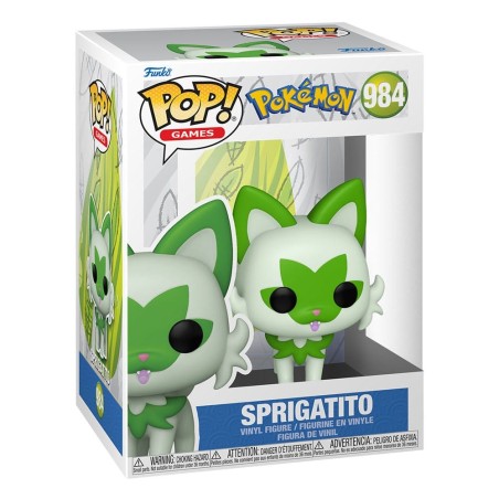 Pokémon - Pokemon POP! Games Vinyl figurine Sprigatito(EMEA) 9 cm