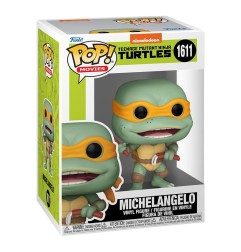 Tortues Ninja - POP! Movies Vinyl figurine Michelangelo Sausage Link Nunchucks 9 cm
