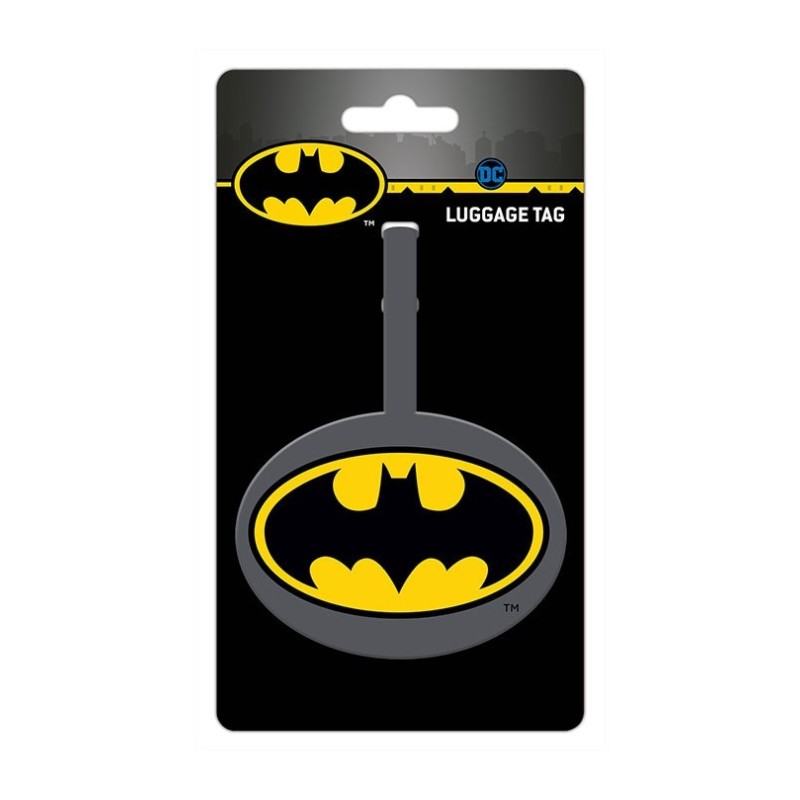 Etiquette de bagage Batman Q-Tags Quantum Mechanix