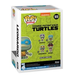 Tortues Ninja - POP! Movies Vinyl figurine Leonardo(Meditating) 9 cm