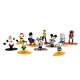Disney - Pack 10 figurines Diecast Nano Metalfigs 4 cm
