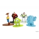 Disney Pixar - Pack 5 figurines Diecast Nano Metalfigs 4 cm