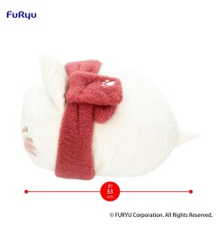Nemuneko Cat - Peluche Red Scarf Ver. 30 cm