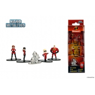 Disney - Pack 5 figurines Diecast Nano Metalfigs Les indestructibles 2 4 cm