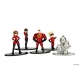 Disney - Pack 5 figurines Diecast Nano Metalfigs Les indestructibles 2 4 cm