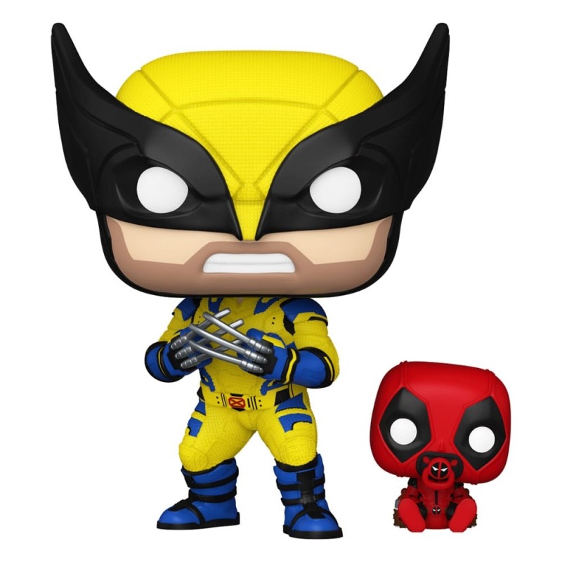 Deadpool - 3 POP & Buddy! Vinyl figurine Wolverine w/ Babypool 9 cm