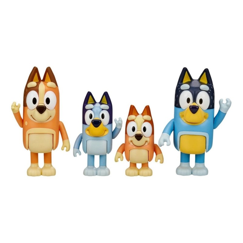 Bluey - 4 pack figurines Bluey - 4 pack figurines