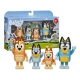 Bluey - Pack 4 figurines Bluey