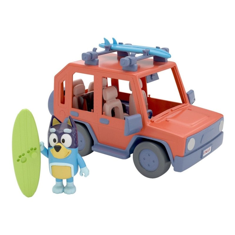 Bluey - Figurine et véhicule  Family Cruiser