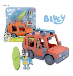 Bluey - Figurine et véhicule  Family Cruiser