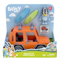 Bluey - Figurine et véhicule  Family Cruiser