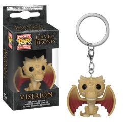 Le Trône de fer - Porte-clés Pocket POP! Vinyl Regular Viserion 4 cm