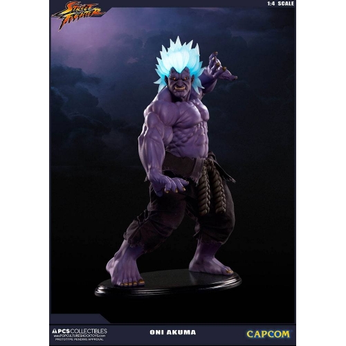 Street Fighter - Statuette 1/4 Oni Akuma 45 cm