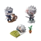 Naruto Shippuden - Pack Chara Land 6 trading figures Kakashi Special Set 5 cm