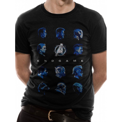 Avengers Infinity War - Avengers Endgame T-Shirt Heads 