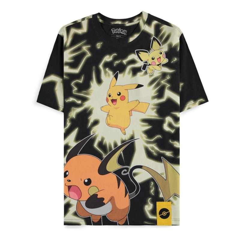 PokÃÂ©mon - T-Shirt Mirage AOP Pikachu Lightning 