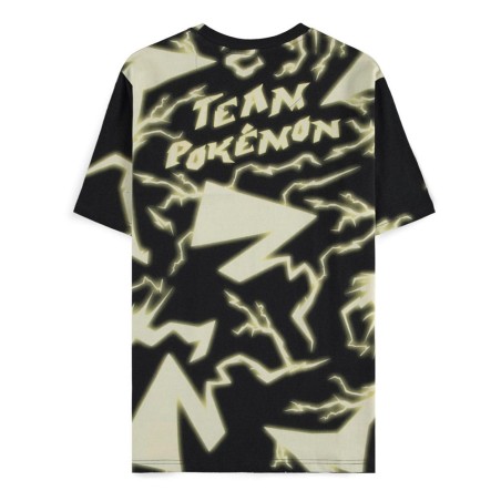 Pokémon - T-Shirt Mirage AOP Pikachu Lightning