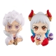 One Piece - Statuette Look Up Monkey D. Luffy Gear Fifth & Yamato 11 cm (With Gift)