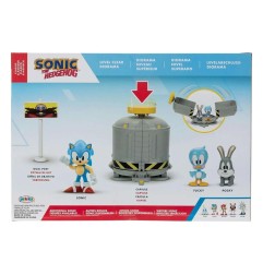 Sonic The Hedgehog - Diorama playset Level Clear 6 cm