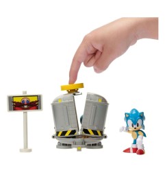 Sonic The Hedgehog - Sonic - The Hedgehog Diorama playset Level Clear 6 cm