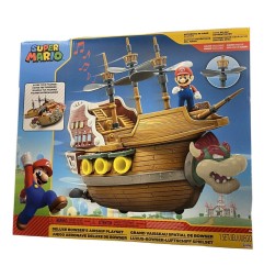 Super Mario - World of Nintendo  playset Bowser's Airship Deluxe