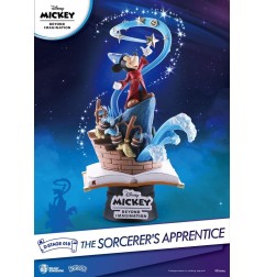 Disney - Mickey Beyond Imagination diorama PVC D-Stage The Sorcerer's Apprentice 15 cm
