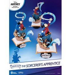 Disney - Mickey Beyond Imagination diorama PVC D-Stage The Sorcerer's Apprentice 15 cm