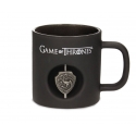 Game of Thrones - Mug 3D Rotating Logo Targaryen Black Crystal
