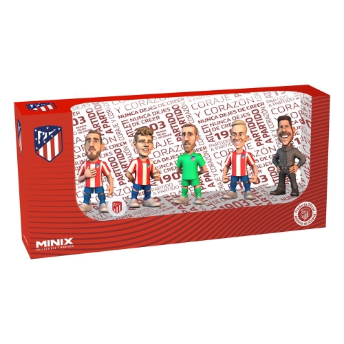 Football - Pack 5 figurines MinixAtlético de Madrid 7 cm