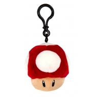 Mario Kart - Porte-clés peluche Mocchi-Mocchi Super Mushroom 10 cm