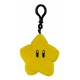 Mario Kart - Porte-clés peluche Mocchi-Mocchi Super Star 10 cm