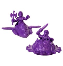 Maîtres de l'Univers, Les - Masters of the Universe pack 4 figurines MUSCLE Purple SDCC 2017 4 cm