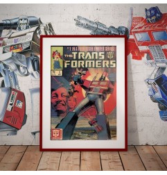 Transformers - Lithographie Transformers 40th Anniversary Limited Edition 42 x 30 cm