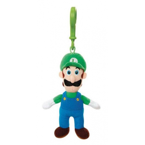 Super Mario - Porte-clés peluche Luigi 8 cm
