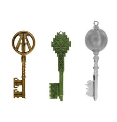 Ready Player One - Pack 3 clefs Jade Key, Crystal Key & Copper Key