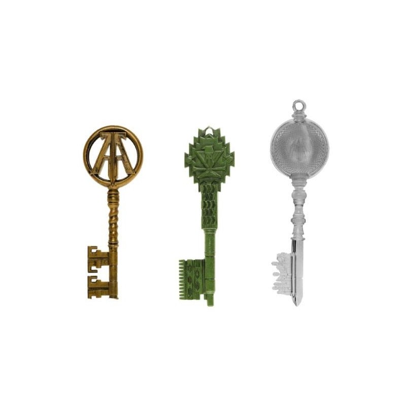 Ready Player One - Pack 3 figurines Vinyl Jade Key, Crystal Key & Copper Key