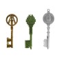 Ready Player One - Pack 3 clefs Jade Key, Crystal Key & Copper Key