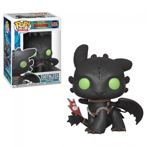 Dragons 3 - Figurine POP! Toothless 9 cm