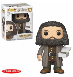 Harry Potter - Super Sized POP! Movies Vinyl Figurine Hagrid with Cake 14 cm