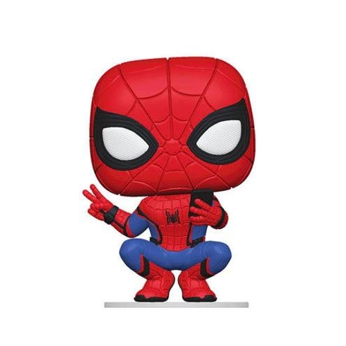 Spider-Man : Far From Home - Figurine POP! Spider-Man (Hero Suit) 9 cm