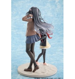 Rascal Does Not Dream of a Knapsack Kid - Statuette PVC Mai Sakurajima High School Graduation Ver. & Knapsack Kid 19 cm