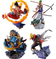 One Piece - Petitrama set figurines PVC Logbox Re Birth Wano Kuni Vol.1 9 cm