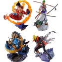 One Piece - Set figurines Petitrama Logbox Re Birth Wano Kuni Vol.1 9 cm