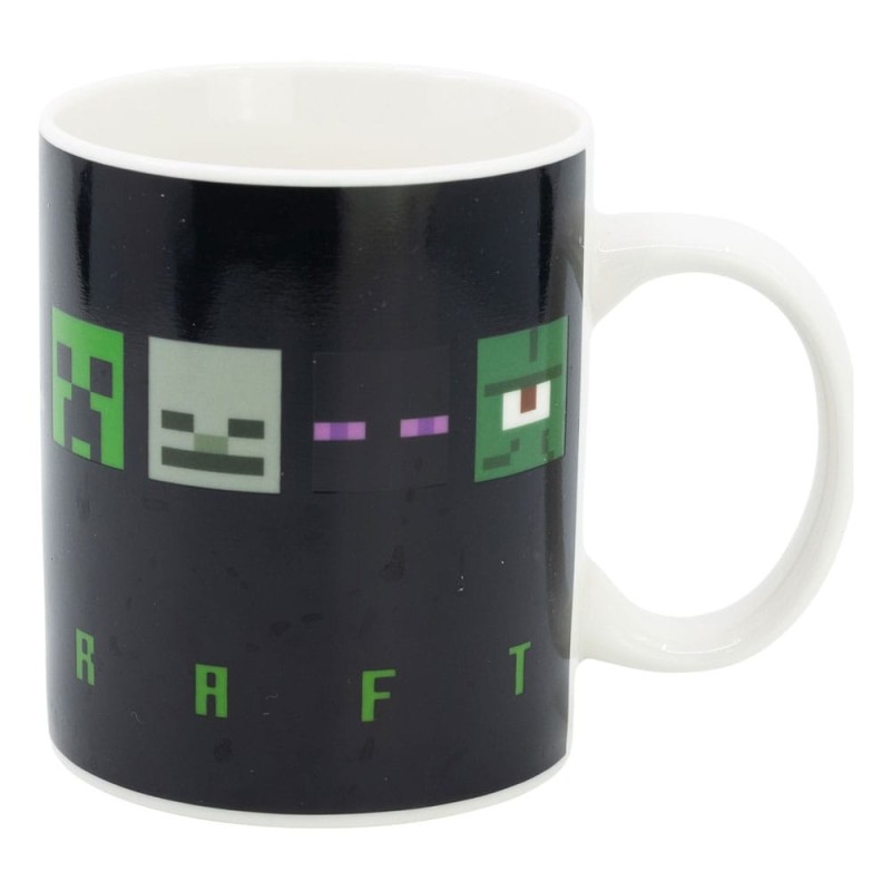 Minecraft - Mug effet thermique Squared Pattern 325 ml Minecraft - Mug effet thermique Squared Pattern 325 ml