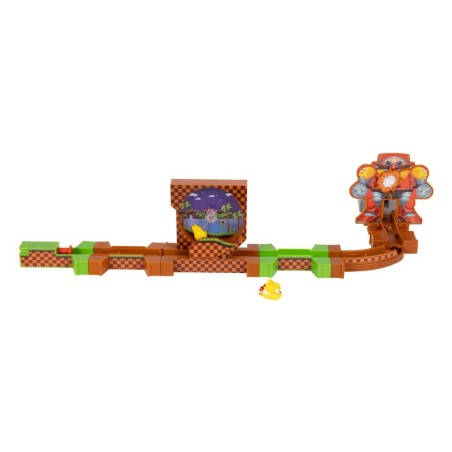Sonic The Hedgehog - Sonic - The Hedgehog Playset Go Go Racers Launching ramps Deluxe