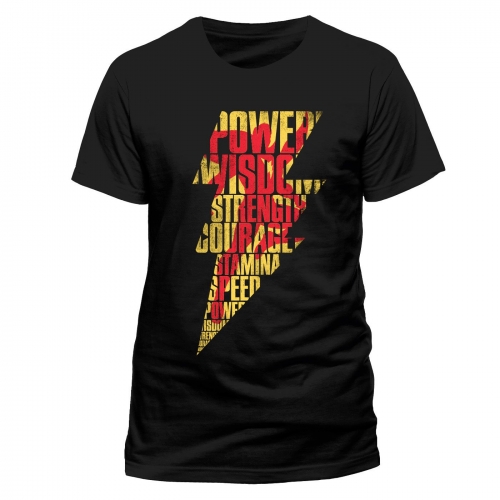 Shazam - T-Shirt Lightning Silhouette