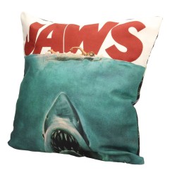 Les Dents de la Mer - Coussin Poster Collage 45 cm