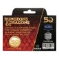 Dungeons & Dragons - Pièce de collection 50th Anniversary with Colour Print 24k Gold Plated Edition 4 cm