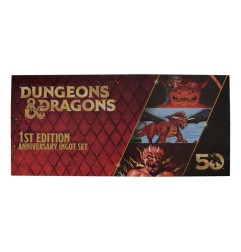 Dungeons & Dragons - Lingots Dungeons & Dragons 50th Anniversary 1st Edition Book Cover